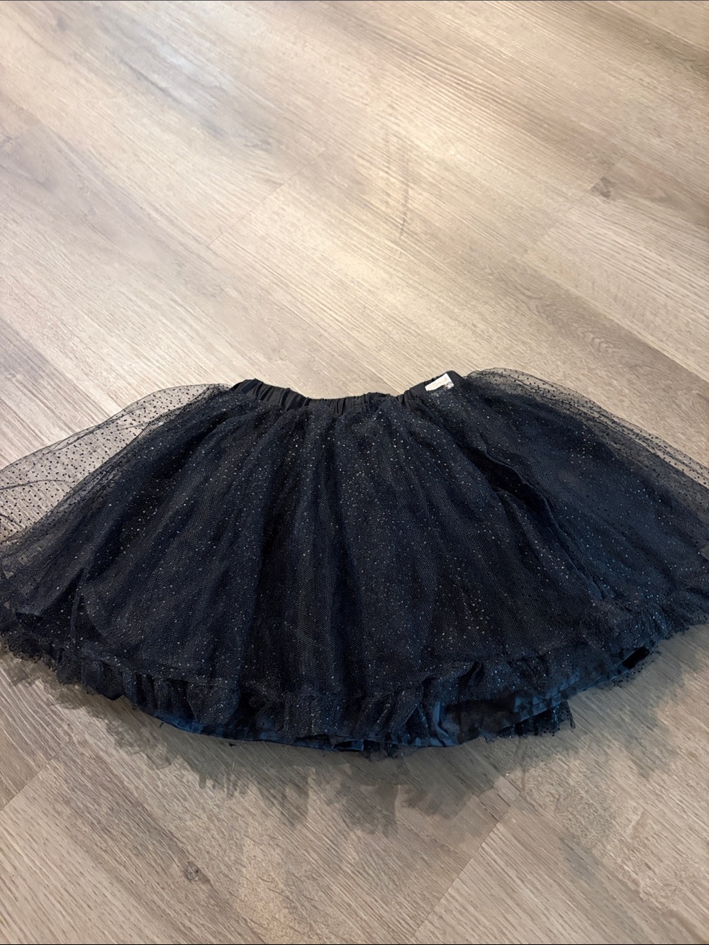 Disney Black Sparkle Tulle Skirt